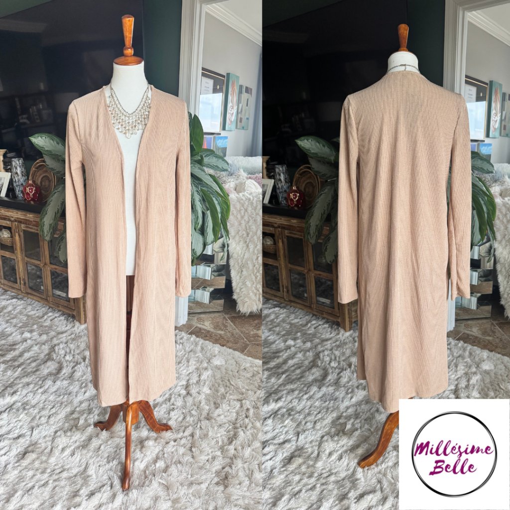 Fashion Nova Tan Cardigan